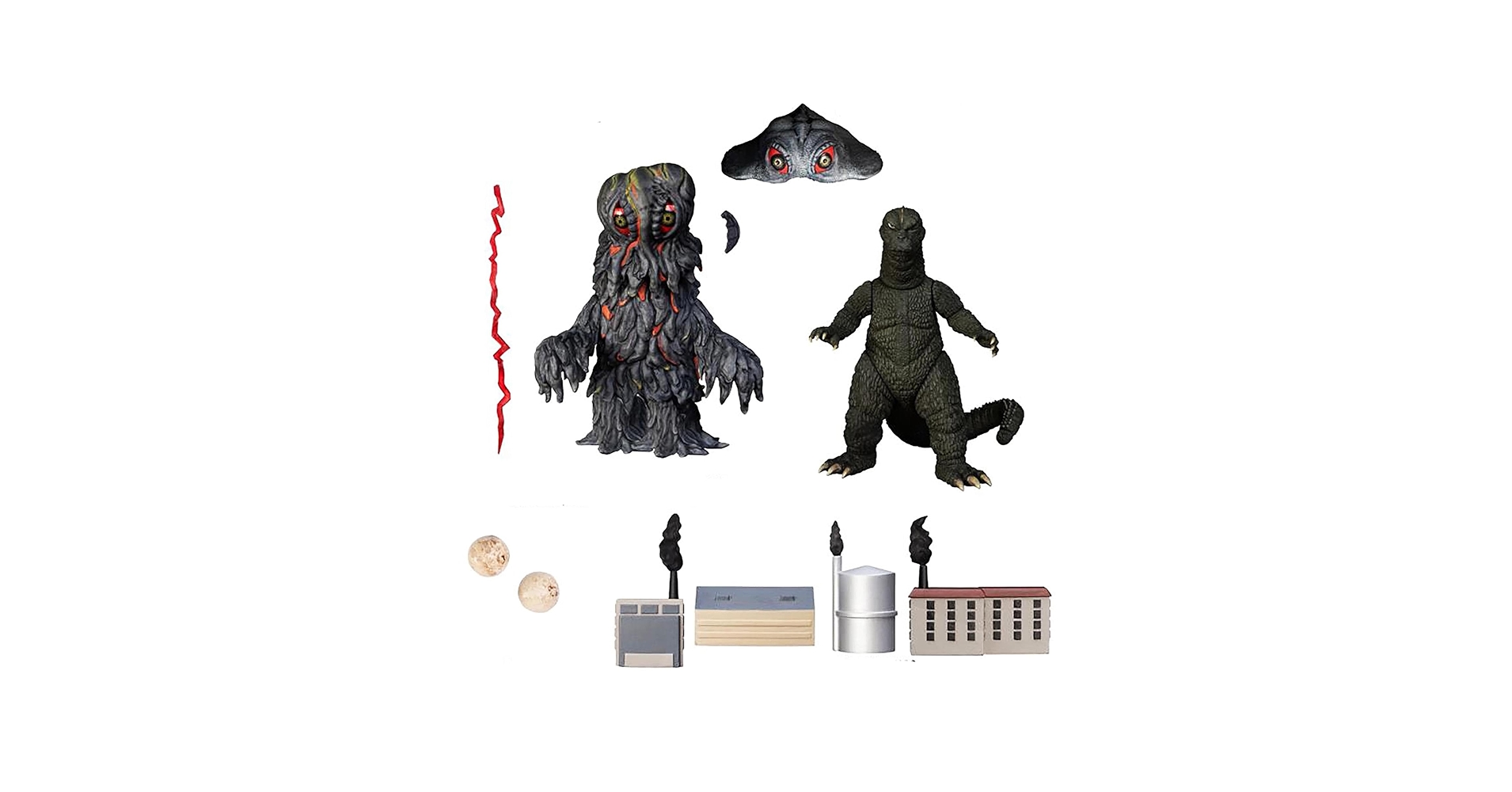 シンゴジラとヘドラ S.H.MonsterArts】Godzilla vs. Hedorah【50th Anniversary