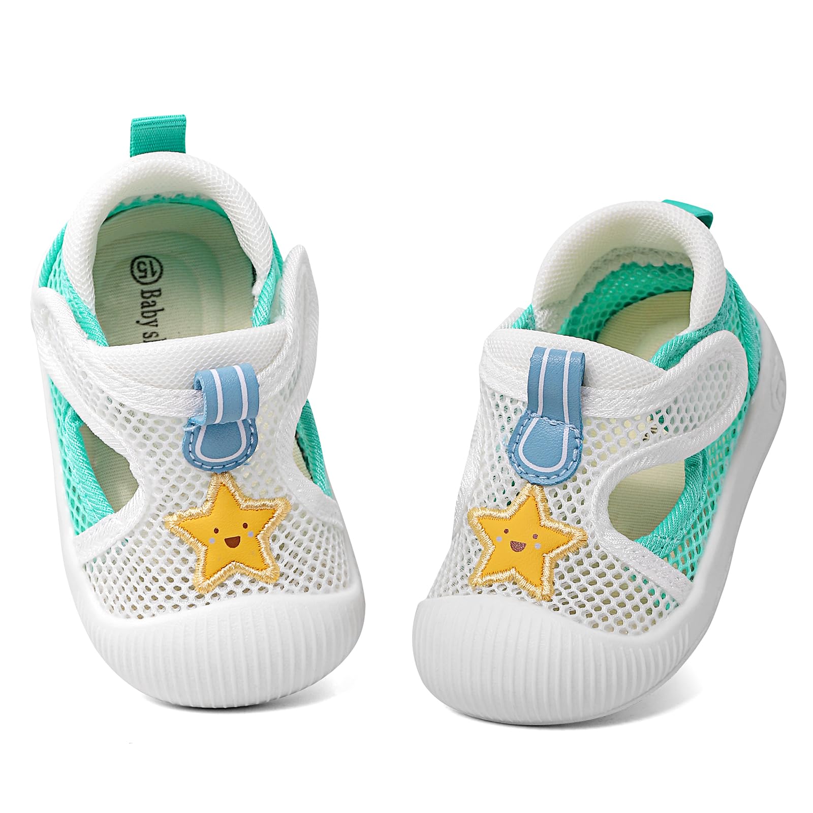 MASOCIO Baby Boys Girls Summer Shoes Infant Toddler Sandals Soft Sole Anti-Slip Shoes - 1