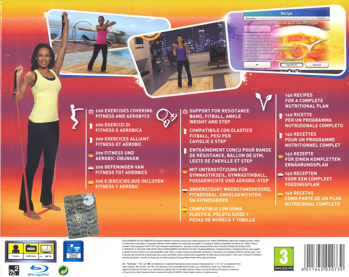 Jeu PS3 Get Fit With Mel B - Complet Avec Notice - Sony PlayStation 3 - Édition Française