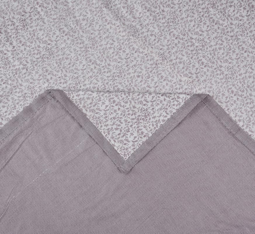 Image of Florida Diva Cotton Reversible Dohar Topsheet for Double Bed Made for All Season Blanket Throws with Floral Print