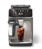 PHILIPS 5500 Series M&aacute;quina de caf&eacute; expreso totalmente autom&aacute;tica&comma; sistema de leche LatteGo &vert; 20 preajustes de caf&eacute; caliente y helado personalizan la fuerza del caf&eacute;&comma; la leche y el tama&ntilde;o de la taza&comma; QuickStart