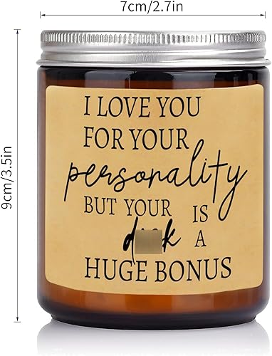 Miniatura 6 de Regalos de amor para él, regalos traviesos para él, velas para hombres, regalos de cumpleaños para novio, regalo de cumpleaños para marido, regalos