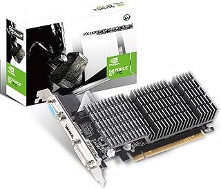 maxsun GEFORCE GT 710 4GB Low Profile Ready Small Form Factor Video Graphics Card GPU Support DirectX12 OpenGL4.5, Low Consumption, VGA, DVI-D, HDMI, HDCP, Silent Passive Fanless Cooling System