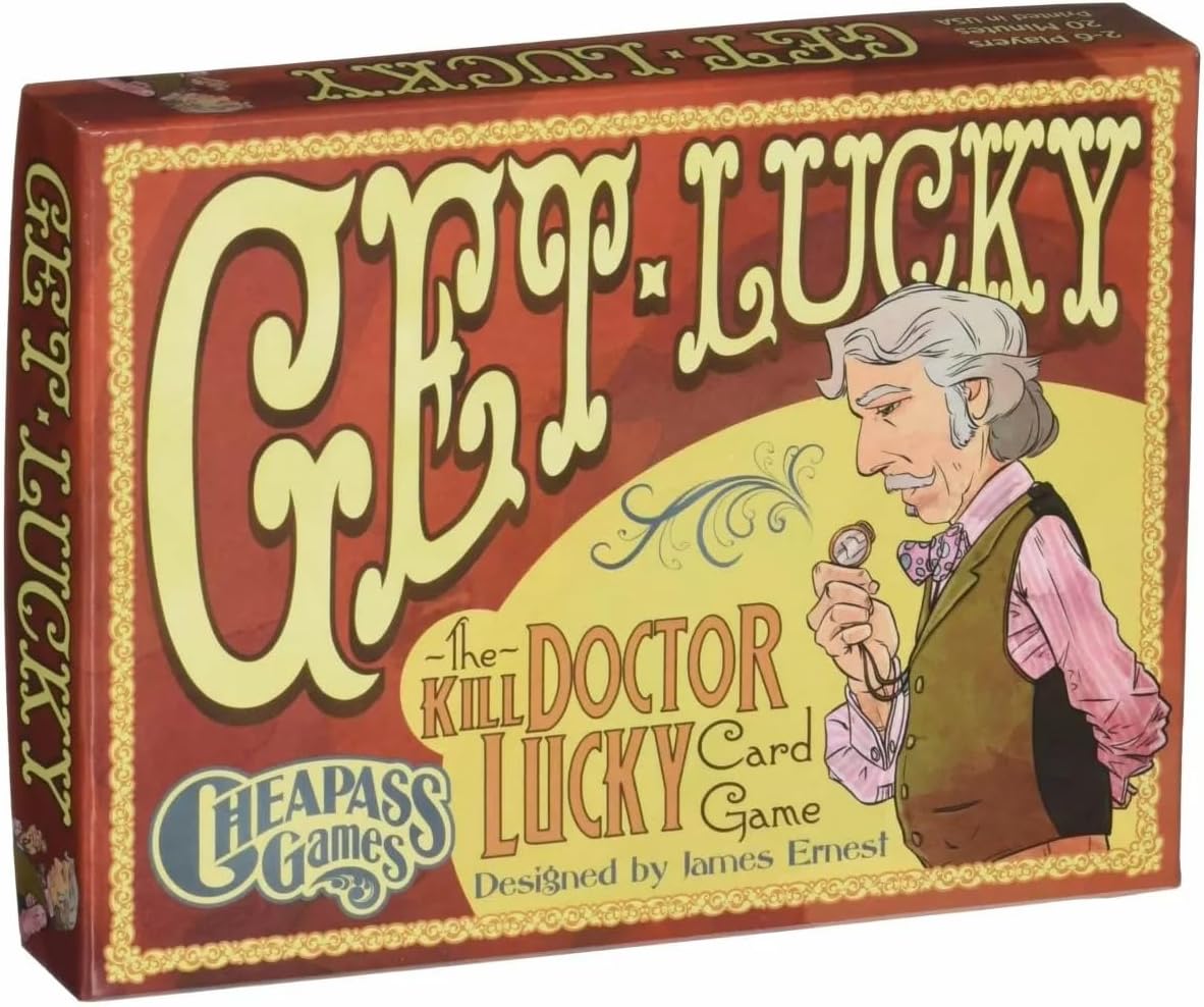 Cheapass Games Get Lucky The Kill Doctor Lucky Card Game Board Game