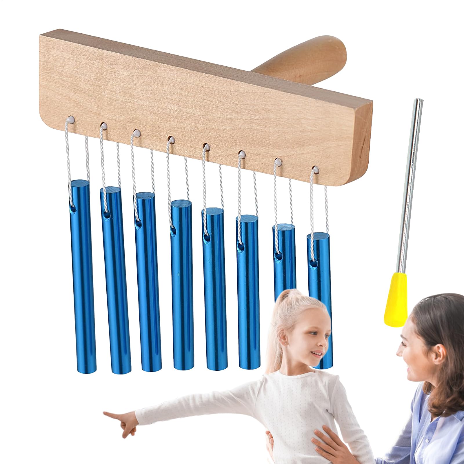 CHIMES Instrument, Percussion CHIMES | 8 notes Bar carillon,Instruments de sonore, décoration musicale, instruments de percussion à la main pour décoration en classe