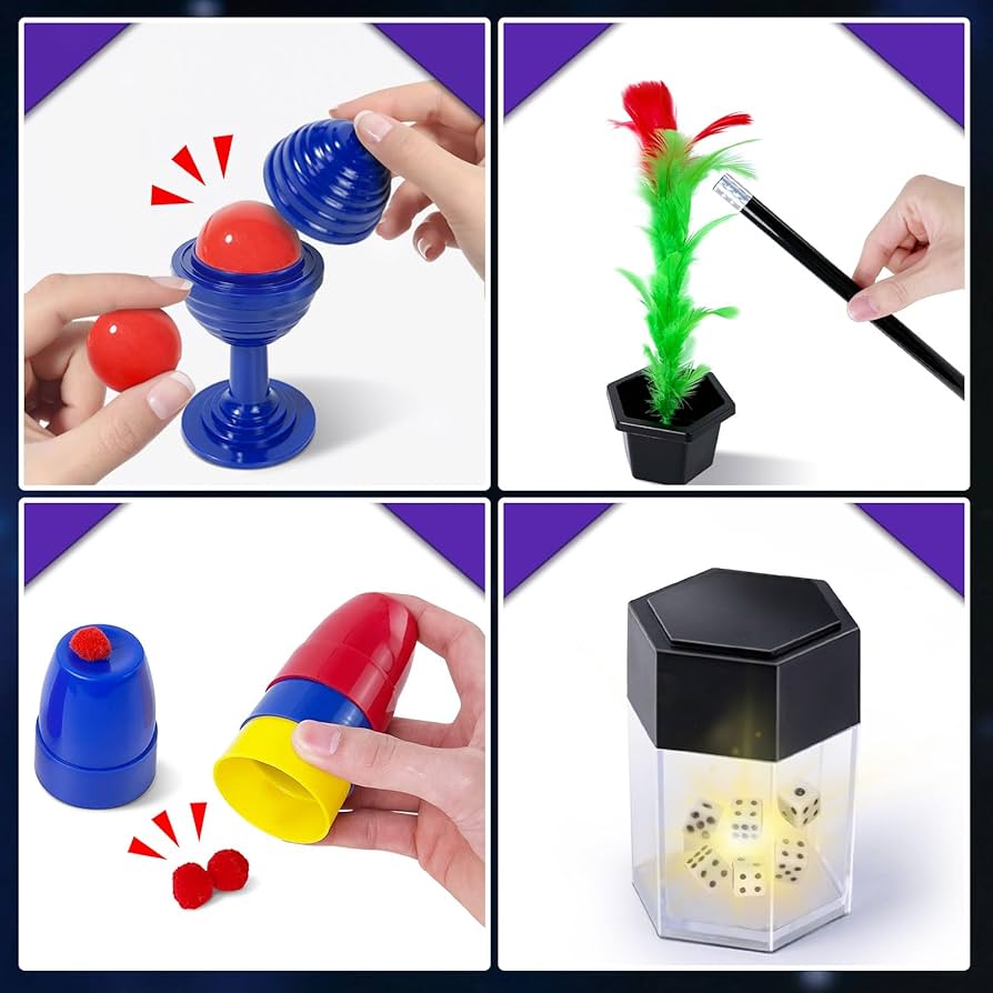 Boîte Magique Disparition - Tour De Magie Pour Enfants - Accessoires Inclus - Apprentissage Facile