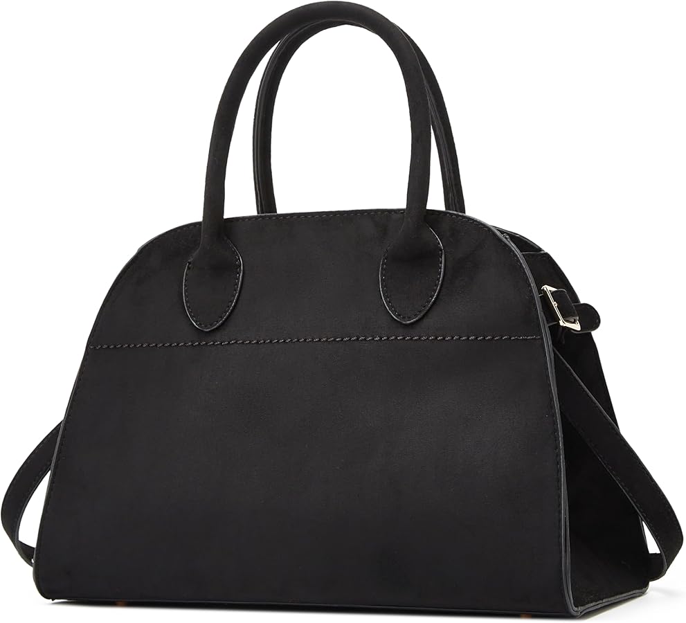 Amazon.com: Suede Large Tote Bag for Women Retro Suede Purses