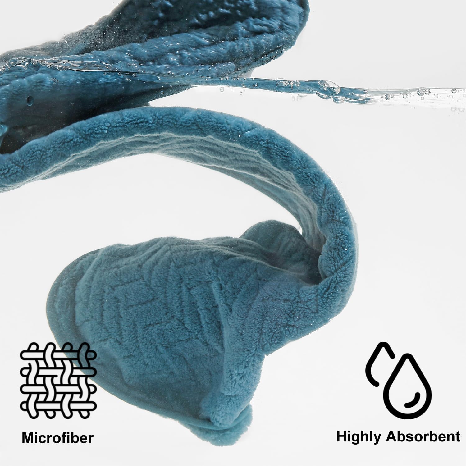 Ferdilan 4 Pack Large Bath Towels Set 35"x70" Turquoise Oversized Bath Sheet Chair Towels, 600 GSM Ultra Soft & Absorbent Towels for Bathroom, Quick Dry Towel for Gym Hotel Camp Pool