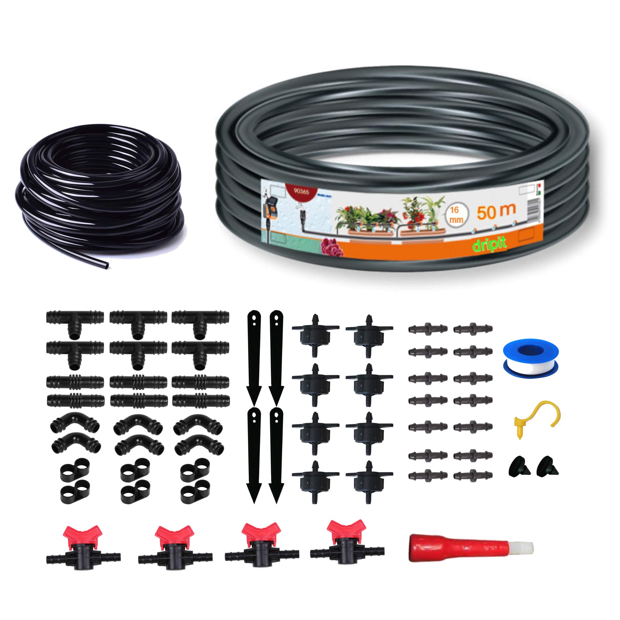 Dripit™ Drip Irrigation Kit for Home Garden - 100 Plants