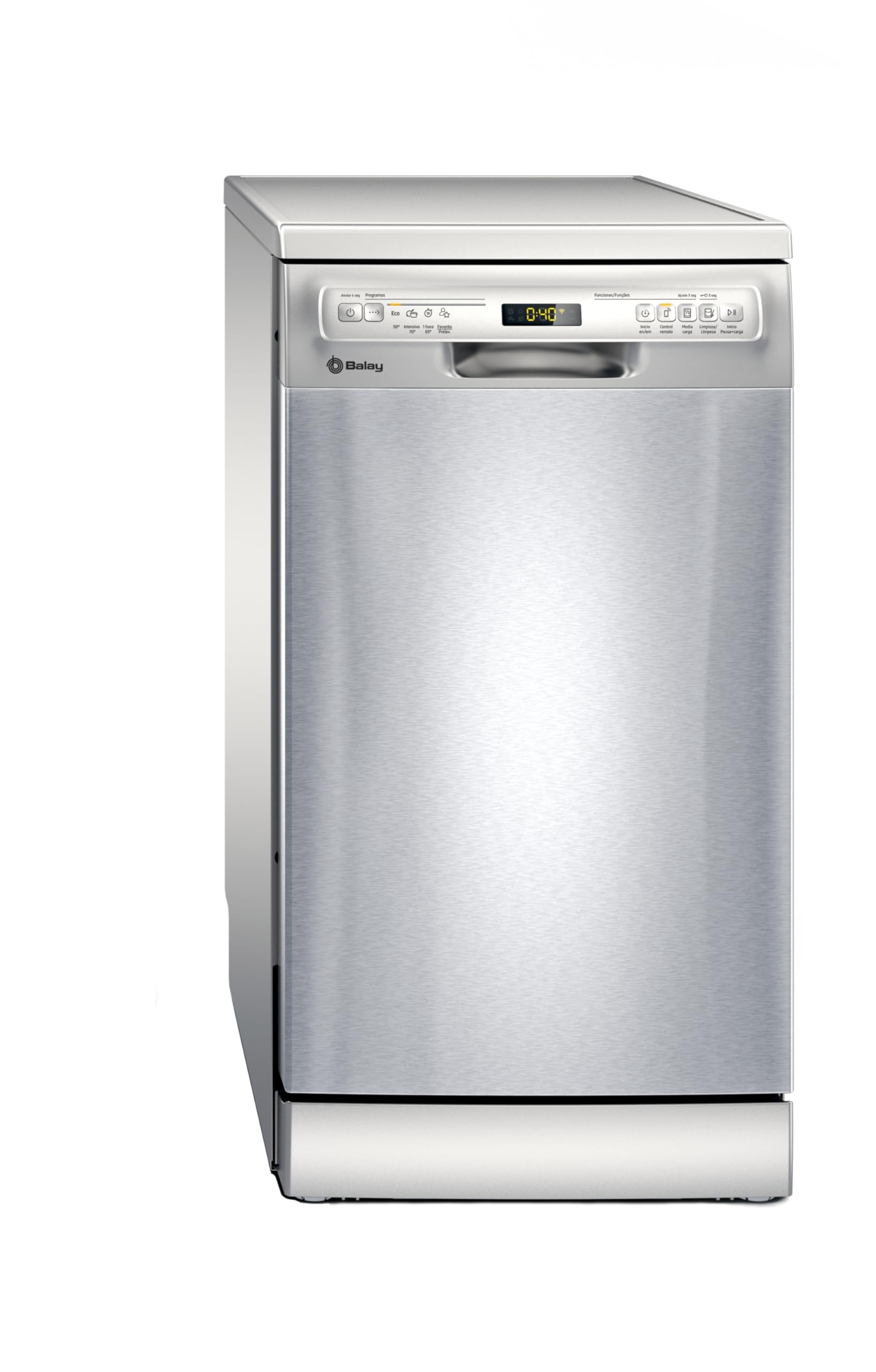 Balay, Lavavajillas, 45 cm, 10 Servicios, Silencioso, inox, 3VN4031IA | Disfruta del silencio en tu cocina con el motor ExtraSilencio.