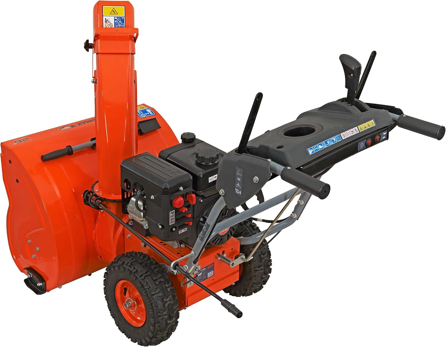 Review YARDMAX YB6770 26 in. 212 cc TwoStage Selfpropelled Gas Snow
