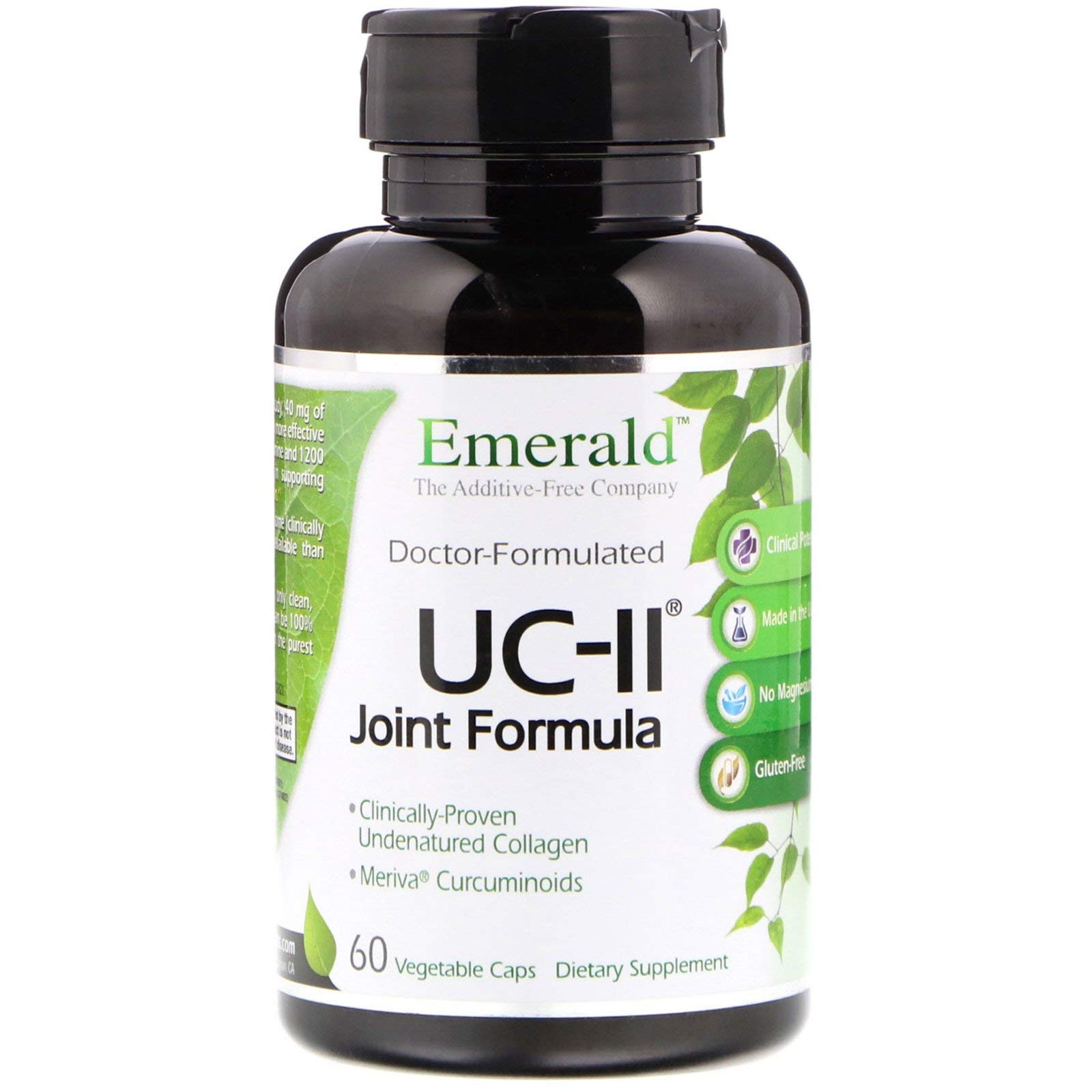 Emerald LabsUltra Botanicals - Uc-Ii Joint Formula With Meriva Phytosome And Bioperine 60 105034