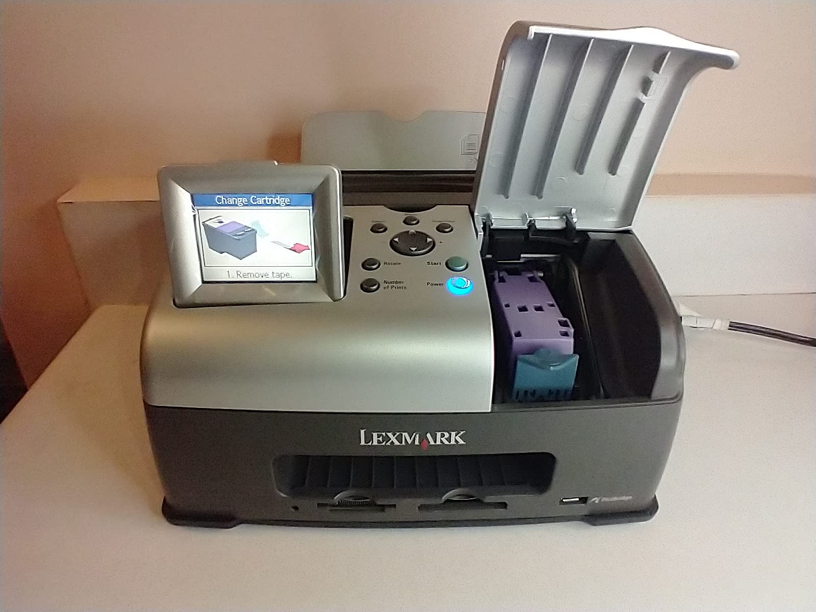LEXMARK P315 SnapShot コンパクトフォトプリンタ Amazon.com: Lexmark P315 Snapshot Photo Inkjet Printer (20C0000