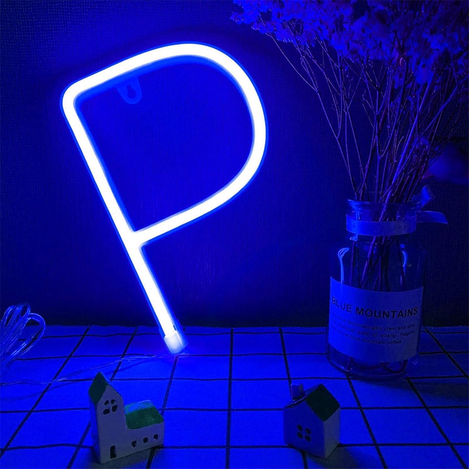 LED Marquee Letter Lights, Light Up Letters Glitter Alphabet Letter Sign Battery Powered for Night Light Birthday Party Wedding Girls Gifts Home Bar Christmas Decoration