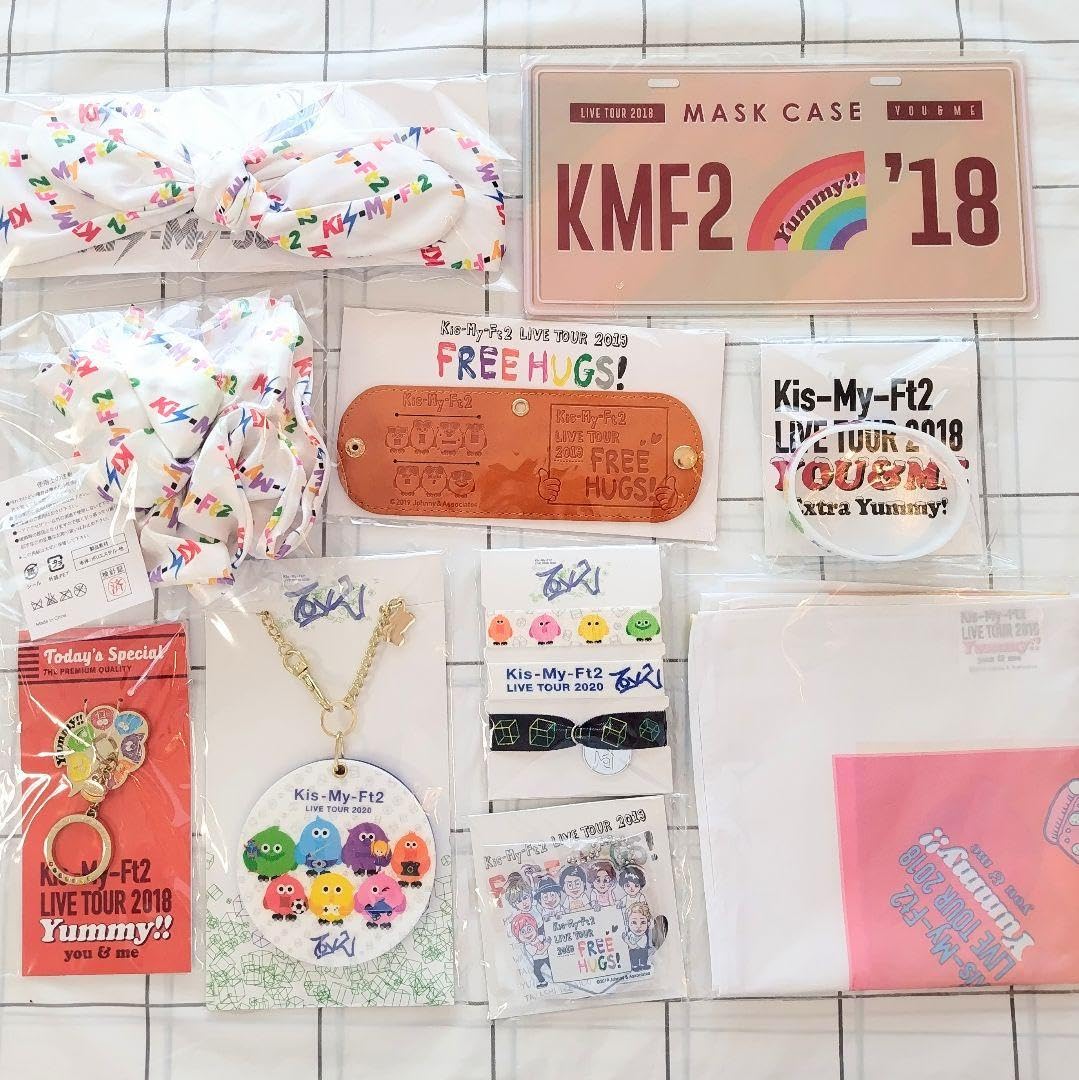Amazon.co.jp: Kis-My-Ft2 ツアーグッズ 10点セット スクリーマーズ 