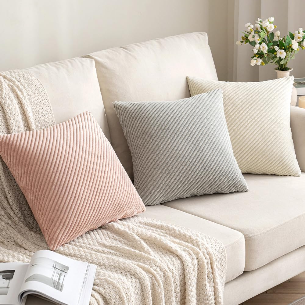 ストライプ コーデュロイ クッションカバー 楽天市場】コーデュロイ クッションカバー ストライプ 45cm×45cm