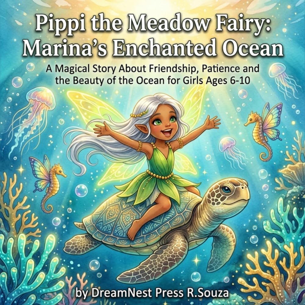 Pippi the Meadow Fairy: Marina’s Enchanted Ocean: A Magical Story About Friendship, Patience, and Ocean Wonder for Girls Ages 6–10 (Bramble & Bloom)