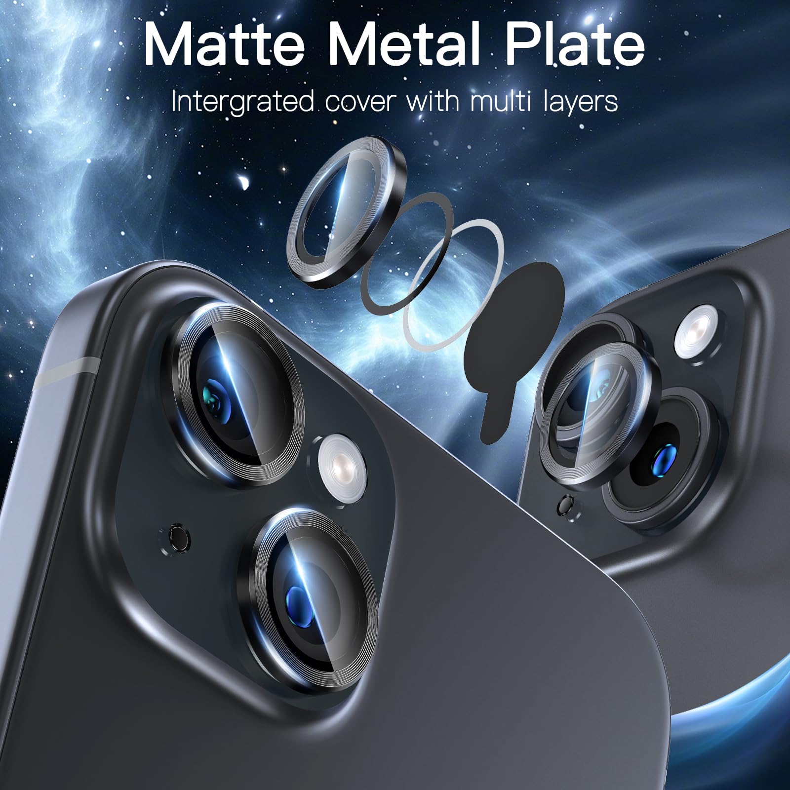 6 In 1 Protezione Schermo [3 Pezzi Vetro Protettivo Frontale + 3 - Foto 10