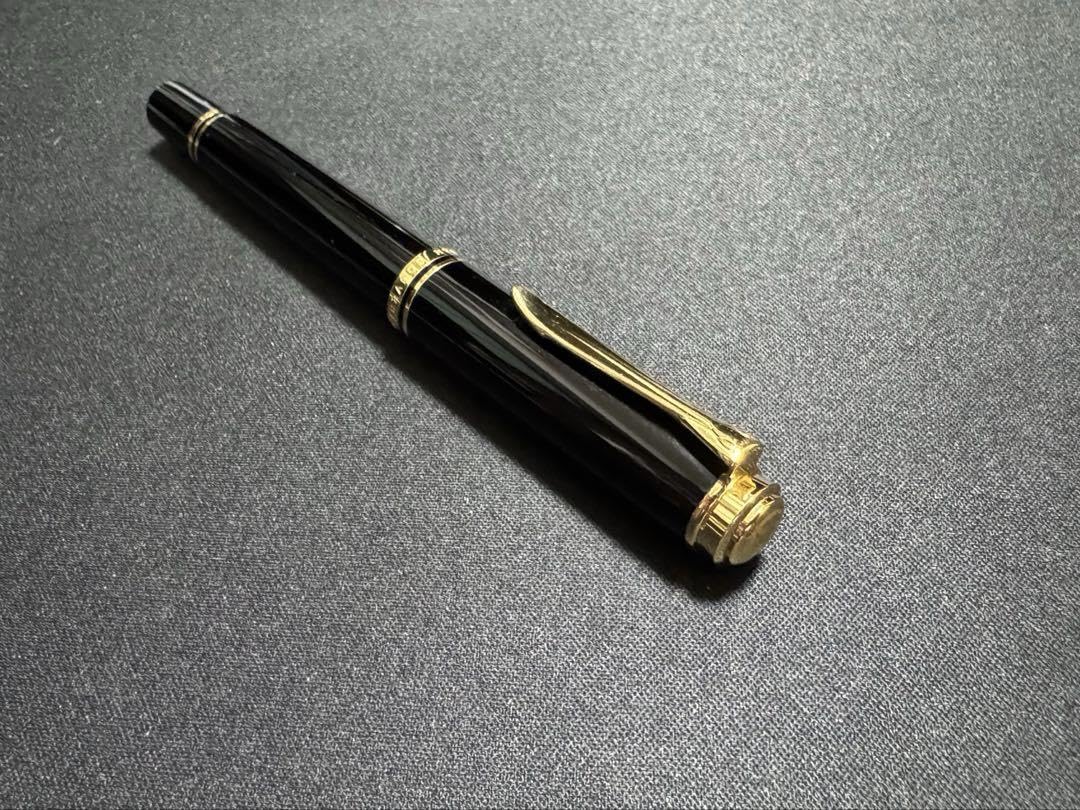 ペリカン万年筆 スベレーン M400 ブラック×ゴールド14金F字 Amazon | ペリカン万年筆 スベレーン M400 ブラック×ゴールド14金F字