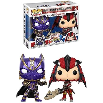 Funko POP「マーベル VS. カプコン」ブラックパンサーvs リオレウス Amazon.com: Funko Pop! Games: Marvel Vs Capcom - Black
