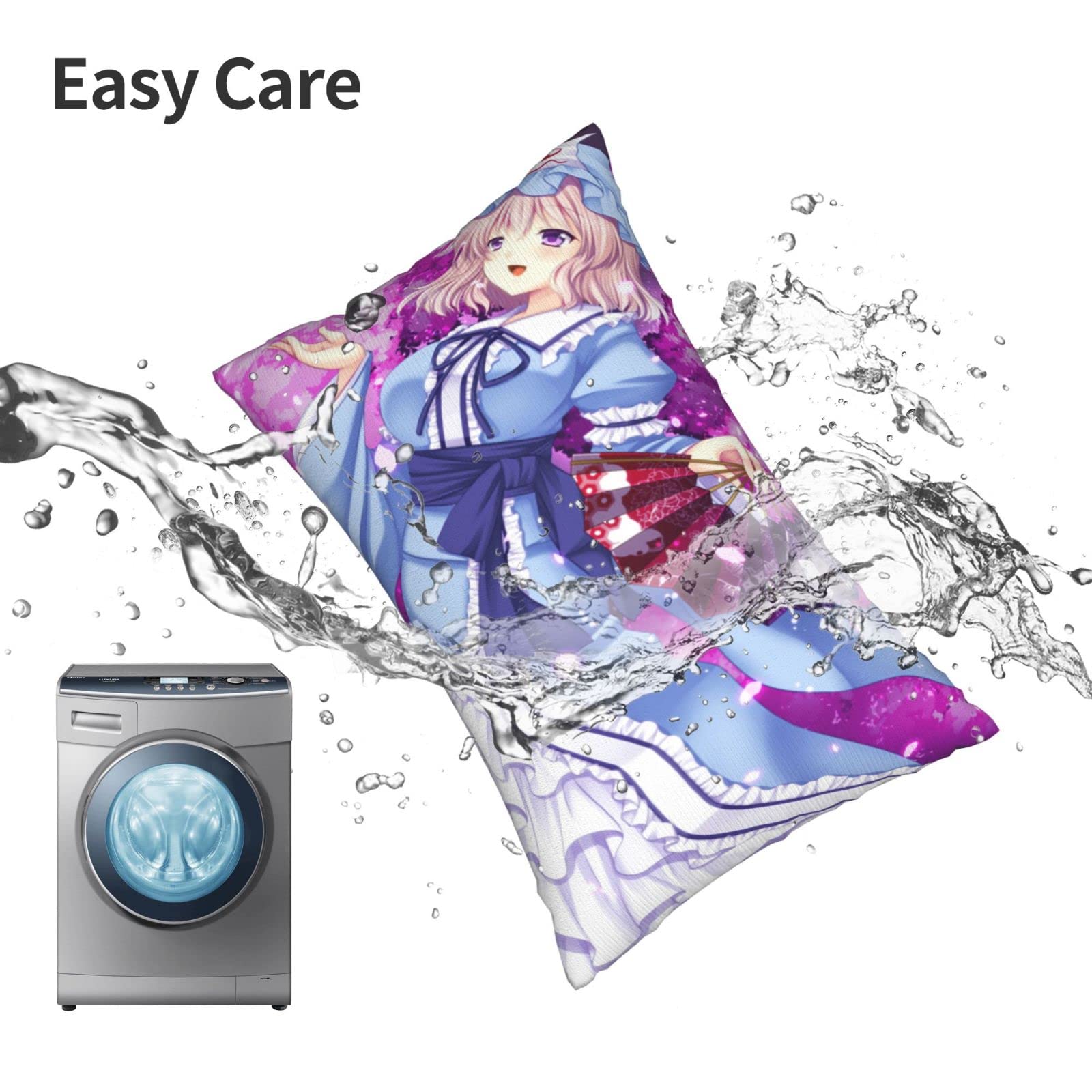 西行寺幽々子抱き枕カバー系大判超大バスタオル毛布タペストリーMOEPRO