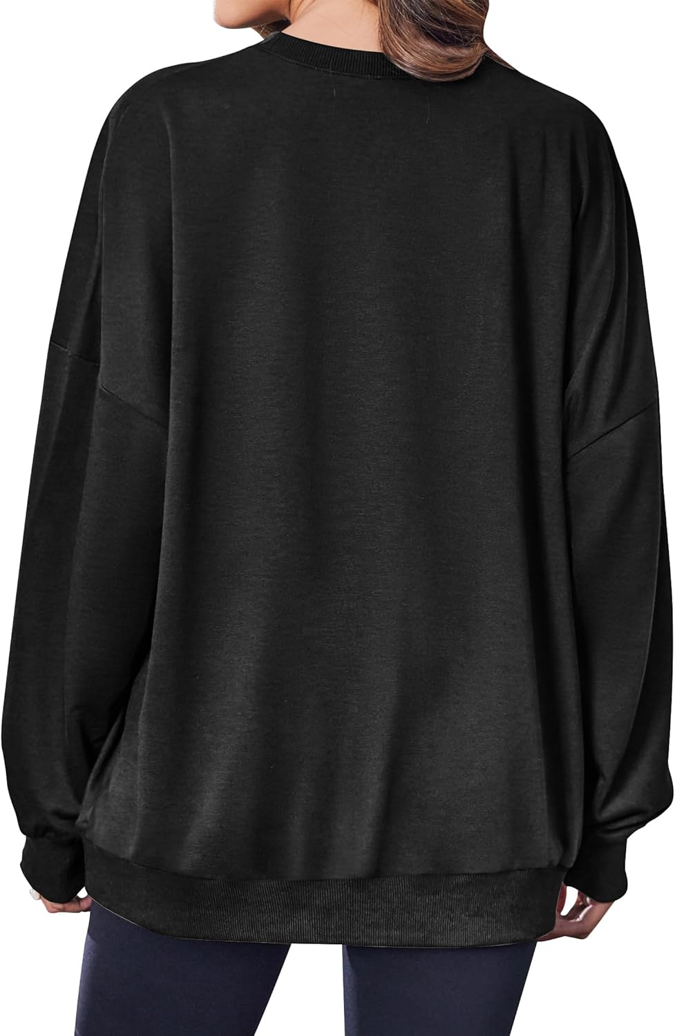 Oversized Usa Sweatshirt Women: Patriotic Tshirt 4th July Shirt Long Sleeve Casual Pullover Tops - Image 3