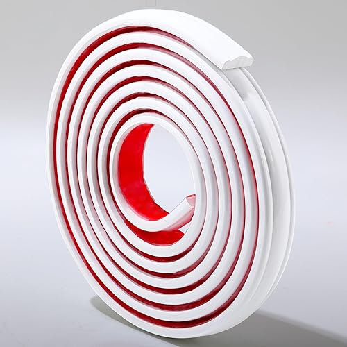 Miniatura 10 de Hungbak Panel de riel de silla autoadhesivo para decoración del hogar y protección de pared (blanco pintable, 9.8 ft x 0.9 in)