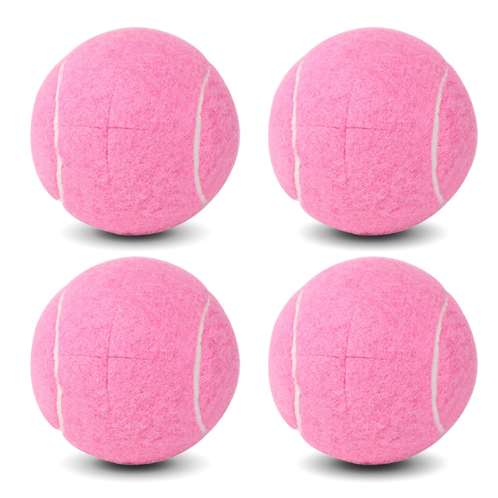 ANCKNE Walker Tennis Balls Precut Tennis Balls for Walkers 4PCS Walkers Legs Universal Precut Glide Balls, Heavy Duty Long Lasting Felt Pad Glide Coverings for Furniture Legs and Floor Protection