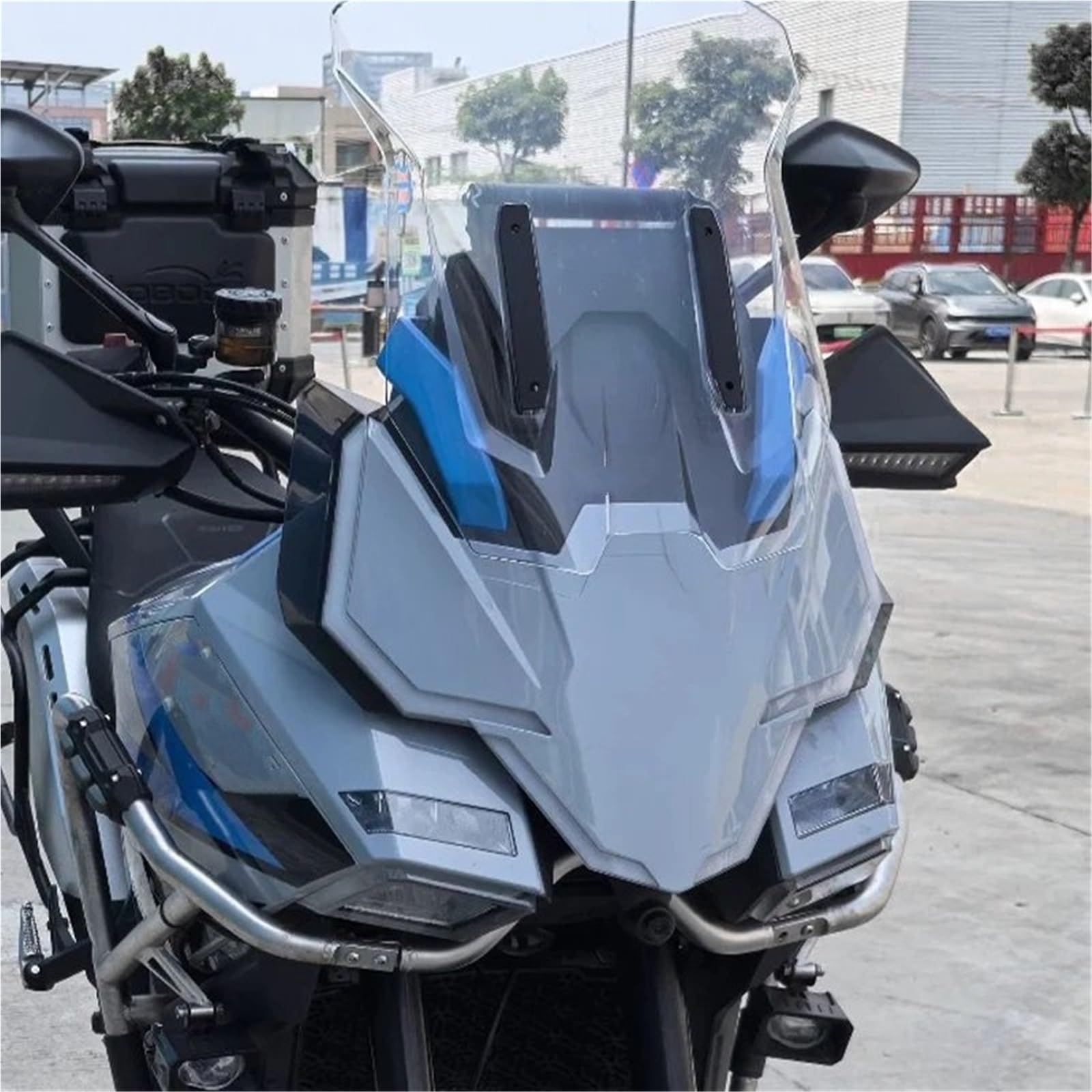 Motocyklowy uchwyt nawigacyjny GPS Pasuje do ZONTES 703F 703 F ZT703F 2024 2025 Uchwyt na nawigację GPS 12MM 22MM Płyta wsporcza uchwytu nawigacyjnego(22MM ZONTES)