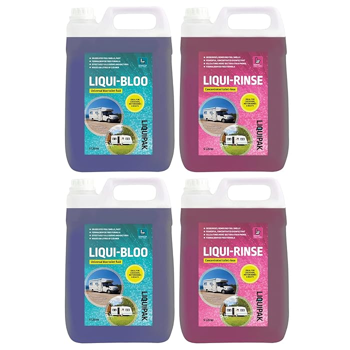 Buy Toilet Chemical for Caravan & Motorhome LiquiBloo & LiquiRinse