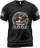 Doge Shirt with American Flag, Political Tshirts, Patriotic Shirts for Men, Doge T-Shirt 1