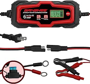 Mua [4-Pack]1.75-Amp Car Battery Charger, 6V And 12V Smart Fully Automatic Battery Charger Maintainer Trickle Charger Battery Desulfator For Car Lawn Mower Motorcycle Boat Marine Lead Acid Batteries B0bzrg4tpx - View #10