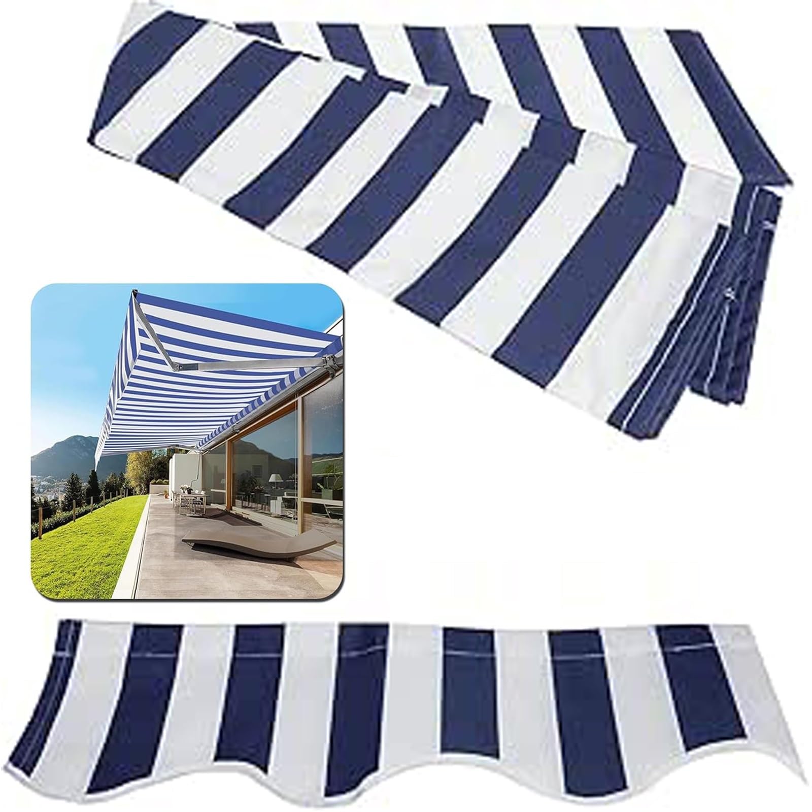 Toldo para jardín y refugio exterior para cenas en el porche sin calor