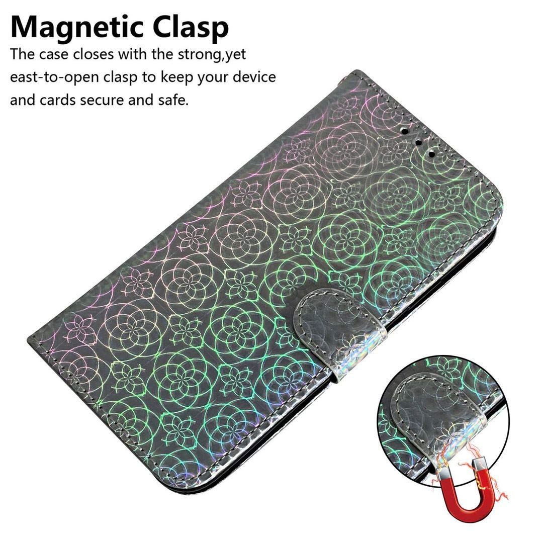 Custodia Flip Per Huawei Y6 2018 / Honor 7A – Pelle PU Con Funzione Stand, Magnete E Slot Per Carte, Design 3D - 2