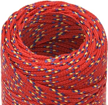 Boat Rope Red 2 mm 250 m Polypropylene ZSSAB-UK152373UK