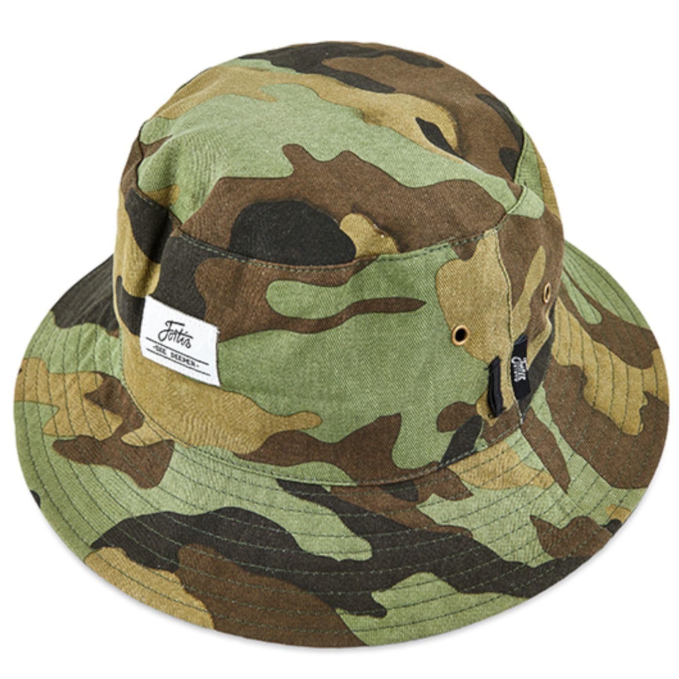 Fortis Camoflauge Bucket Hat Reversible S-M