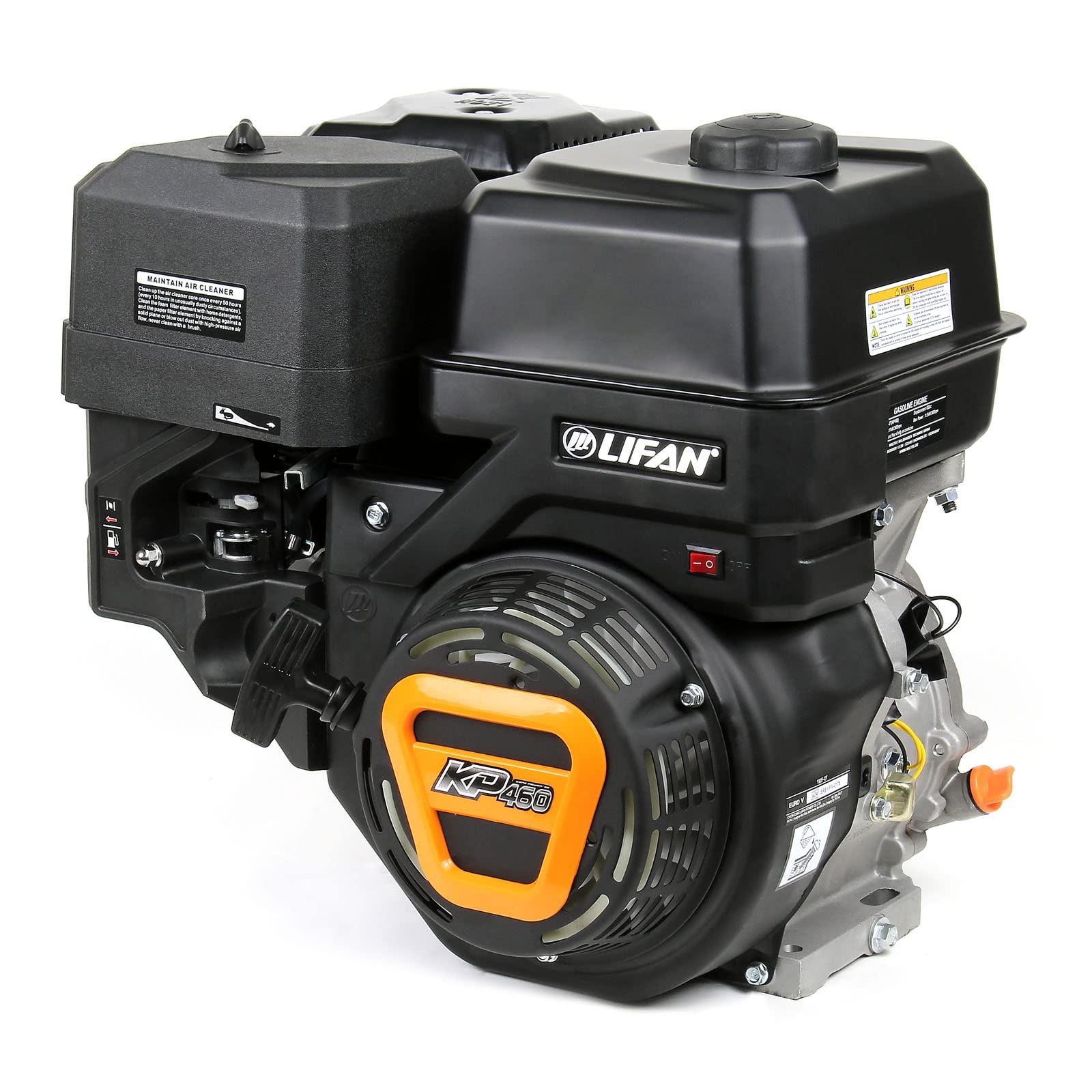 LIFAN KP460 motor gasolina 25,4mm 15,6CV 1 cilindro para placas vibratorias maquinaria construcción