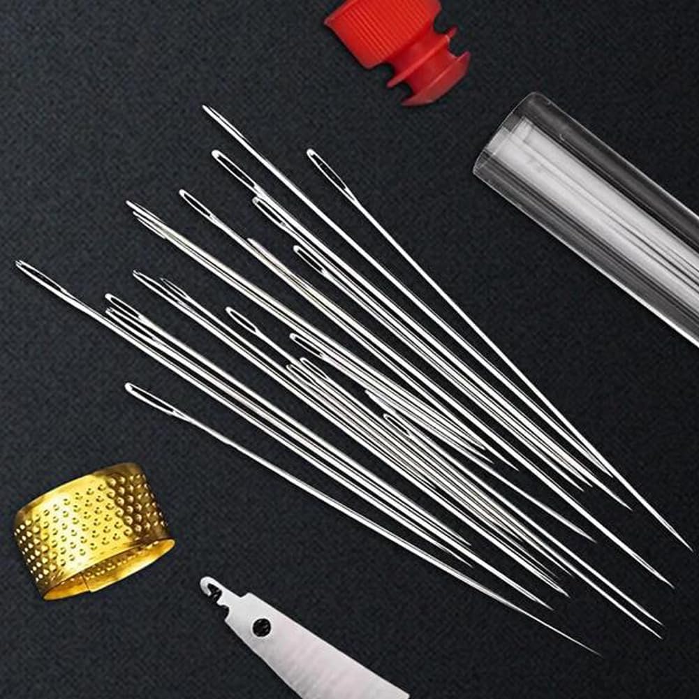 Set di 37 attrezzi da cucito, ago e filo, strumenti di riparazione a mano, ultra leggero per una facile maneggevolezza e portabilità, kit da cucito per principianti