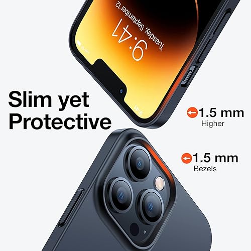 Miniatura 6 de TORRAS Funda magnética delgada para iPhone 13 Pro y funda magnética para iPhone 13 Pro