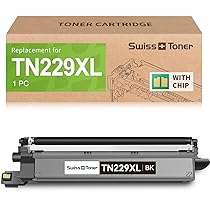 swiss toner TN2510XL compatibile per TN2510XL TN-2510XL per Toner Brother MFC-L2800DW per Toner Brother MFC-L2827DW HL-L2400DWE HL-L2445DW MFC-L2835DW DCP-L2620DW DCP-L2665DW,2 nero