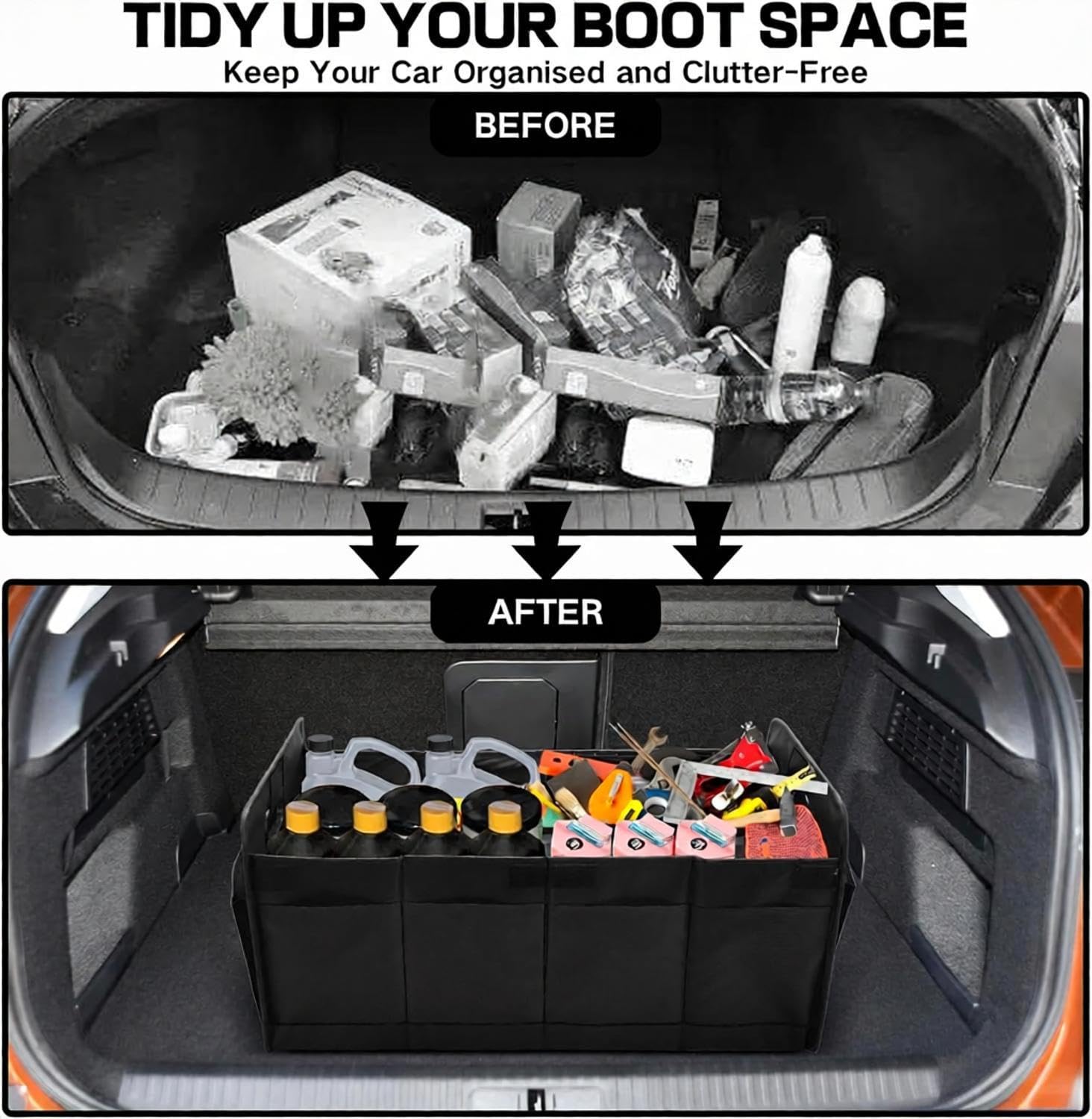 Organizer Bagagliaio Auto, per Lancia Lybra SW 1999-2005