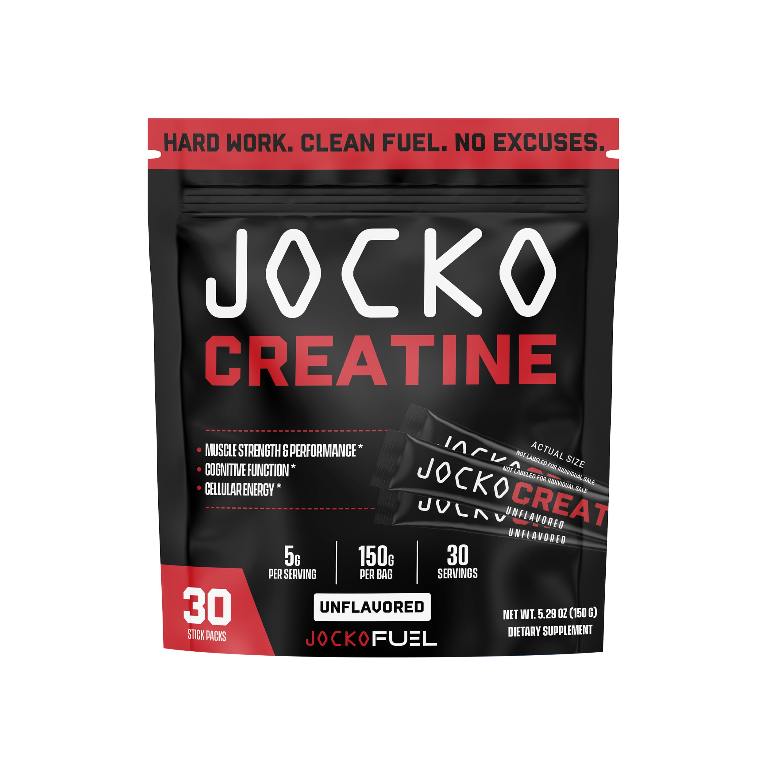 Jocko Fuel Creatine Stick Packs