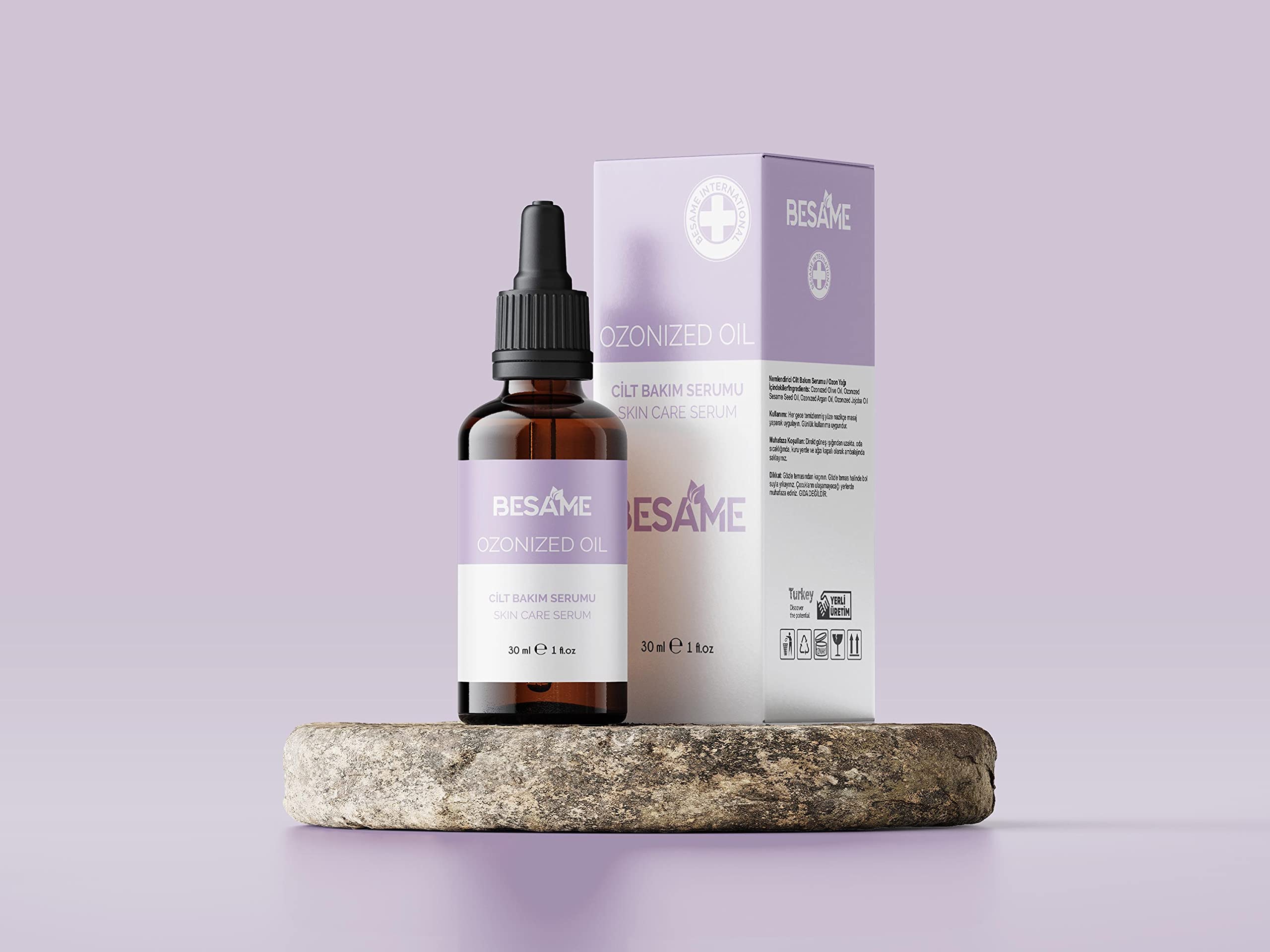 Besame Ozone Oil Moisturizing Skin Care Serum 30 Ml