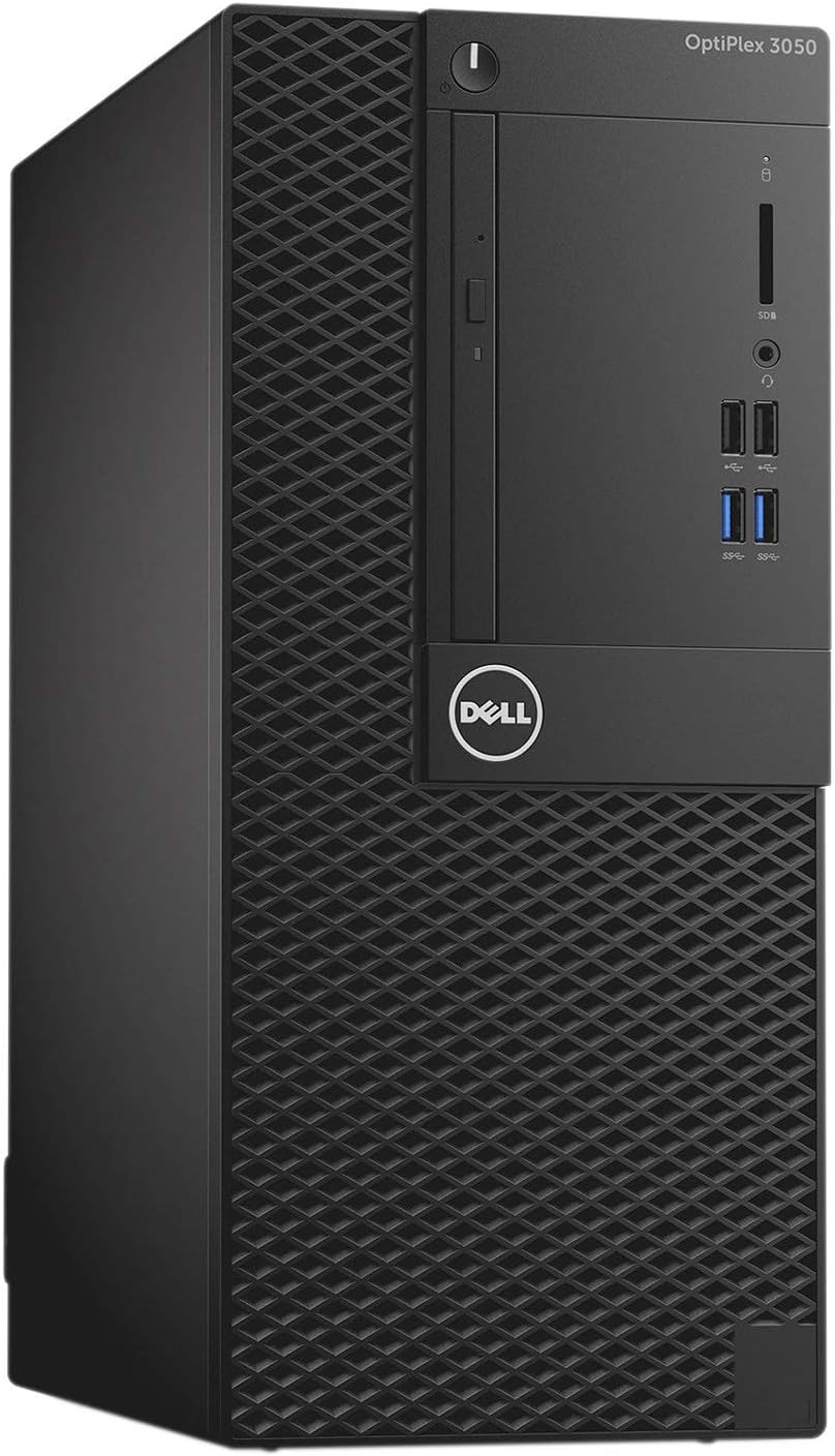 Dell OptiPlex 3050 Mini Tower Desktop PC Intel i5-7500 3.80 GHz 16GB RAM, 1TB SSD + 2TB HDD Dual Screen Compatible Windows 10 Pro) (Renewed)
