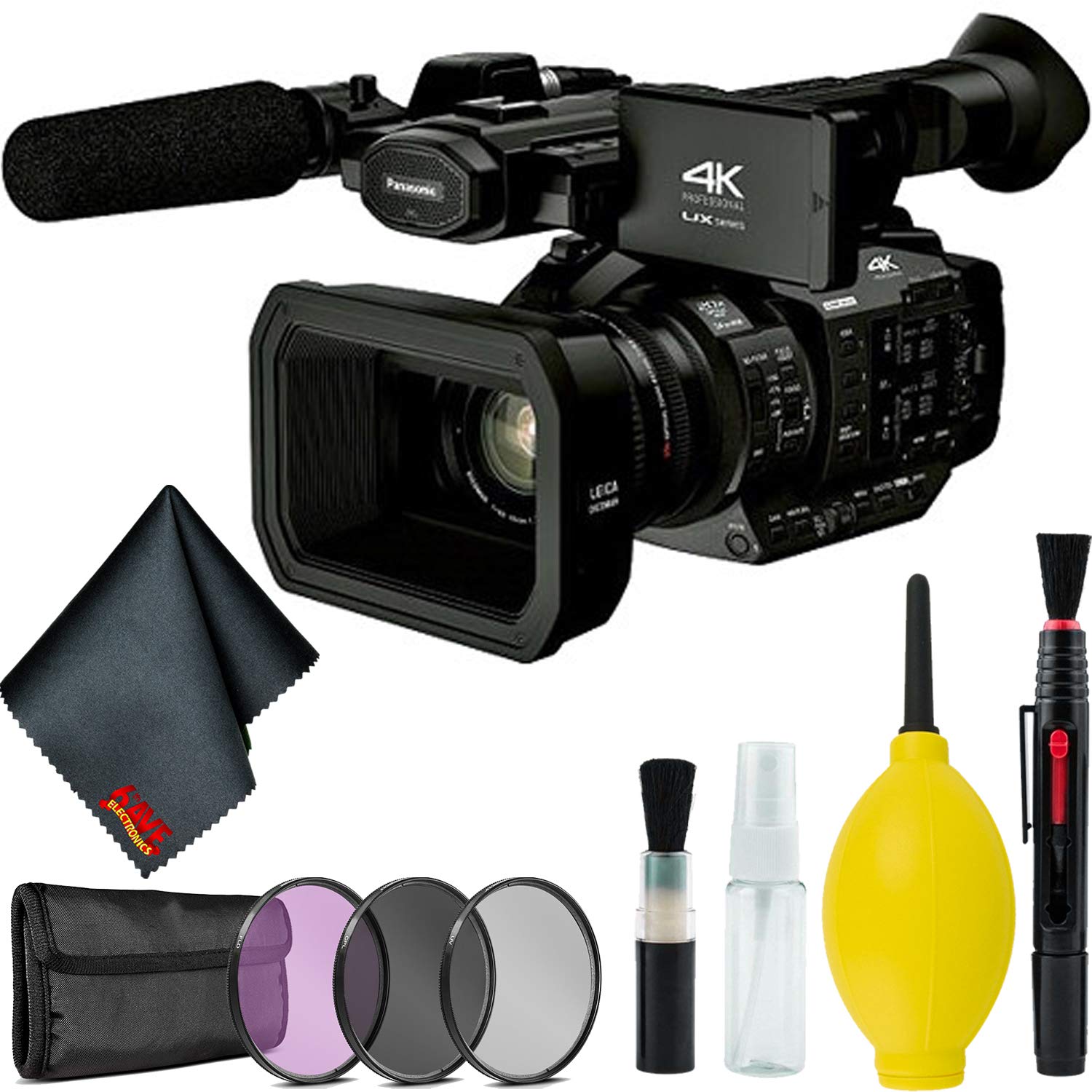 Amazon.com : Panasonic AG-UX180 4K Premium Professional Camcorder