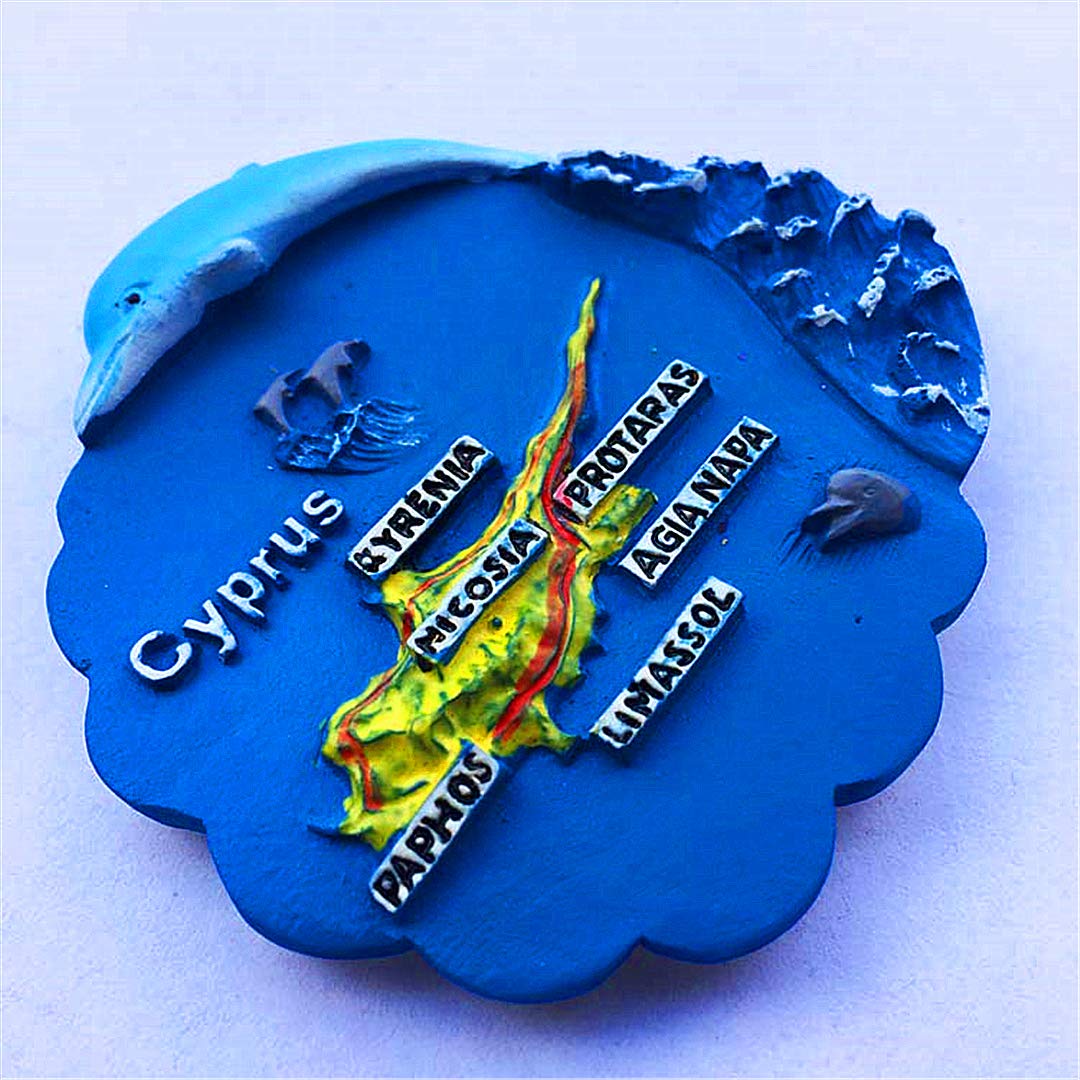 Magnete Frigorifero Sicilia 3D - Souvenir In Resina, Decorazione Casa E Cucina
