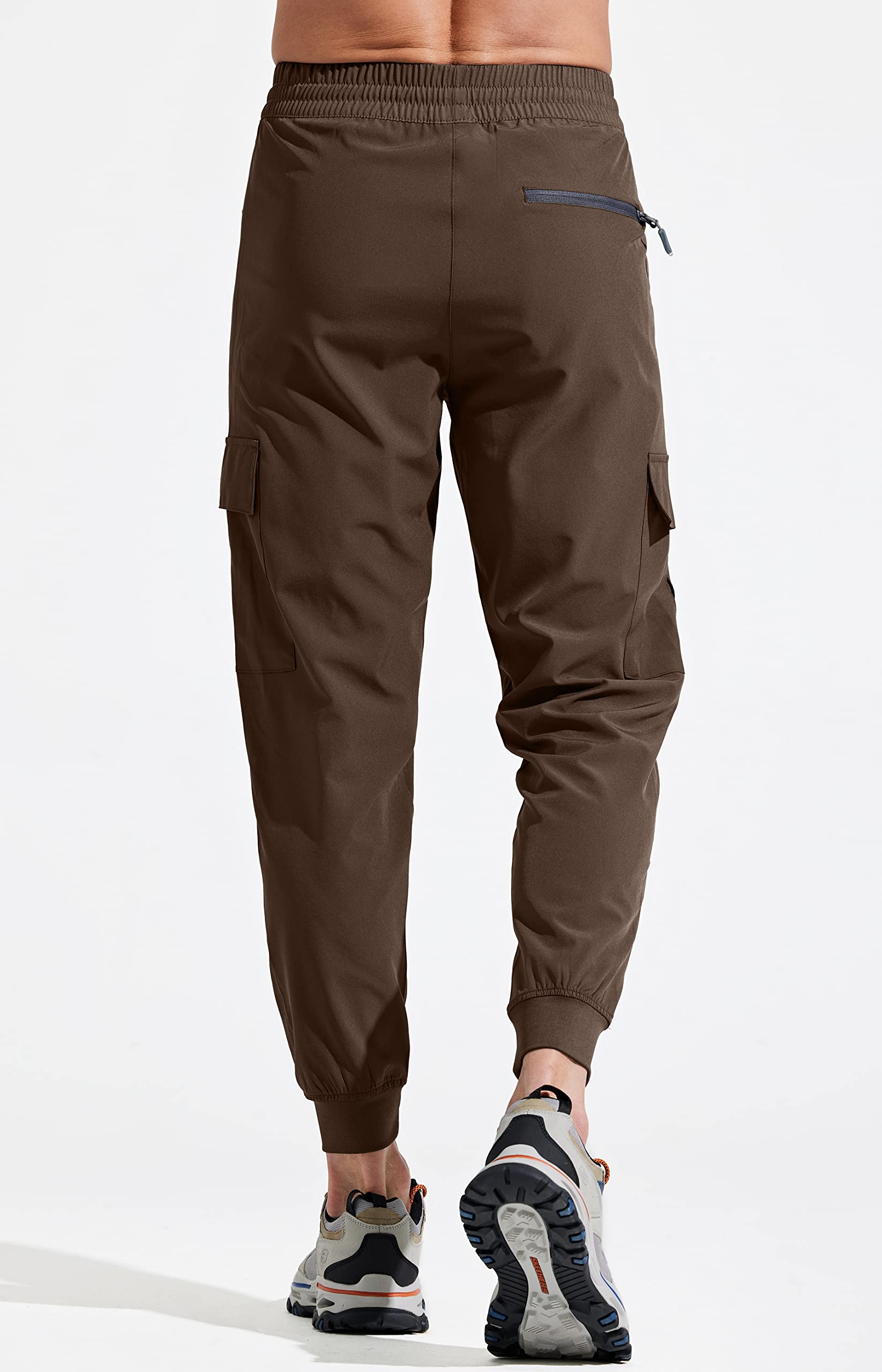 Libin Pantaloni da Jogging da Trekking Uomo Leggeri ad Asciugatura Rapida Pantaloni da Cargo Allenamento Atletico Viaggio Golf Casual All'aperto Pantaloni