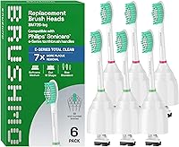 Vista 13 de Brushmo e-Series - Cabezales de repuesto sensibles para cepillos de dientes, compatibles con Philips Sonicare - Mangos de cepillo de dientes