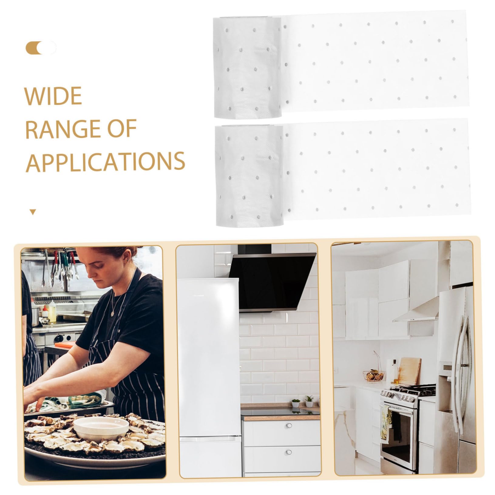 Mikikit 20pezzi Coperte Filtranti Impermeabili Per Cucina Carta Assorbente Per Estrattori Di Fumi Protezione Per Filtri Cucina e Facile Da Installare