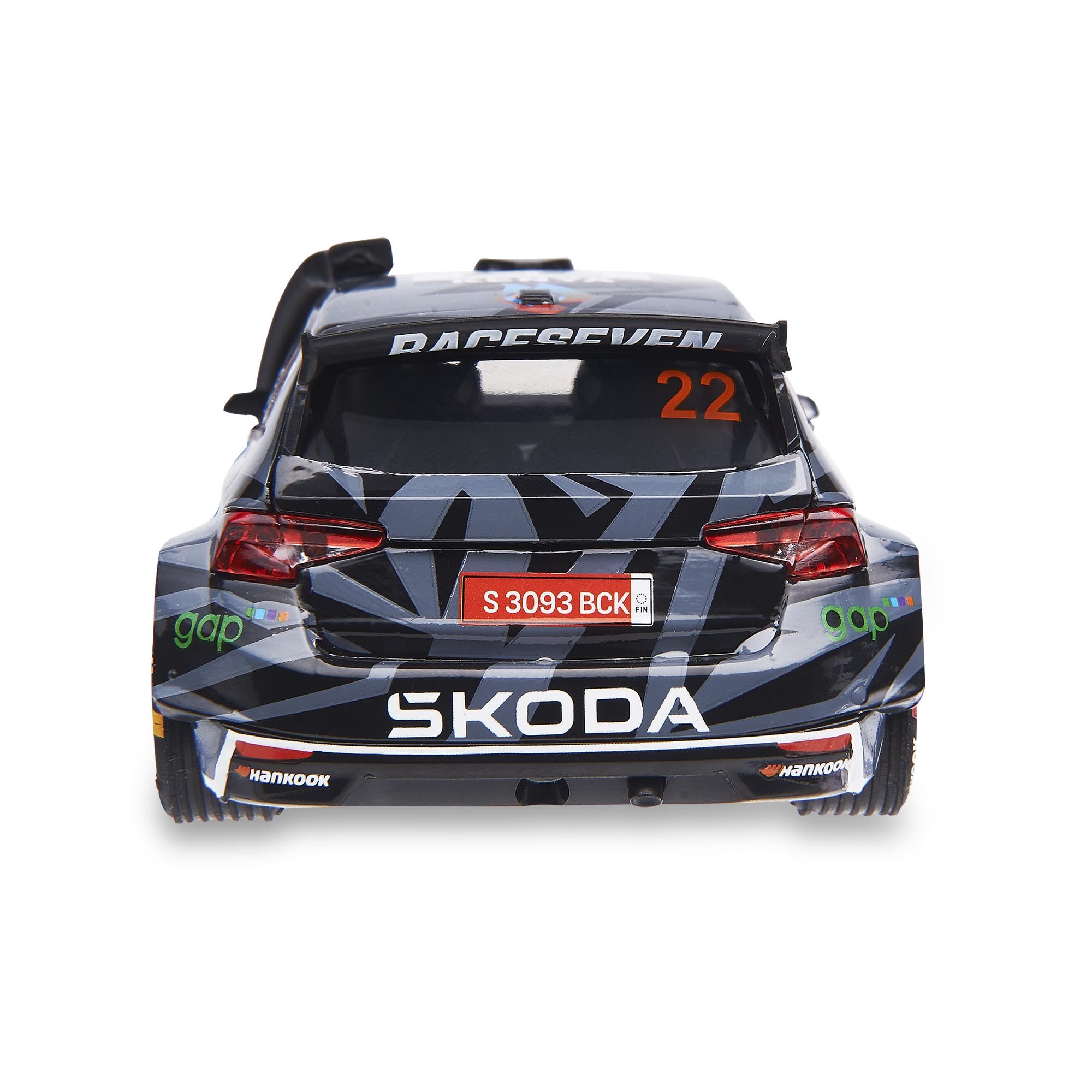 SCALEXTRIC - Vehículo de Carreras Classic - Coche Slot - Escala 1:32 (Skoda Fabia RS Rally2 - Greensmith - Kenya '25)